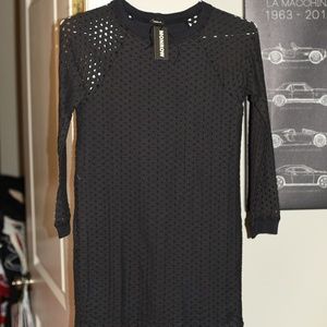Monrow Holy Knit Perforated Dress